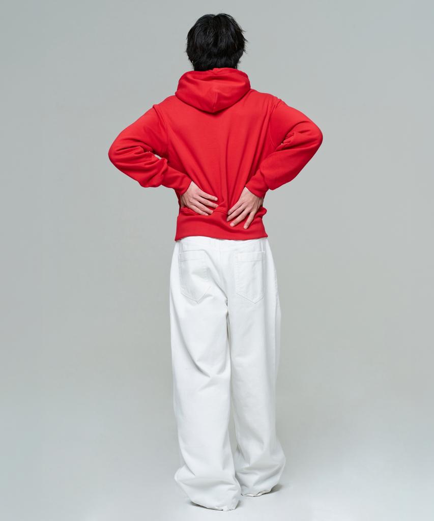 ERA Men Era Wide Fit Denim Pants - White