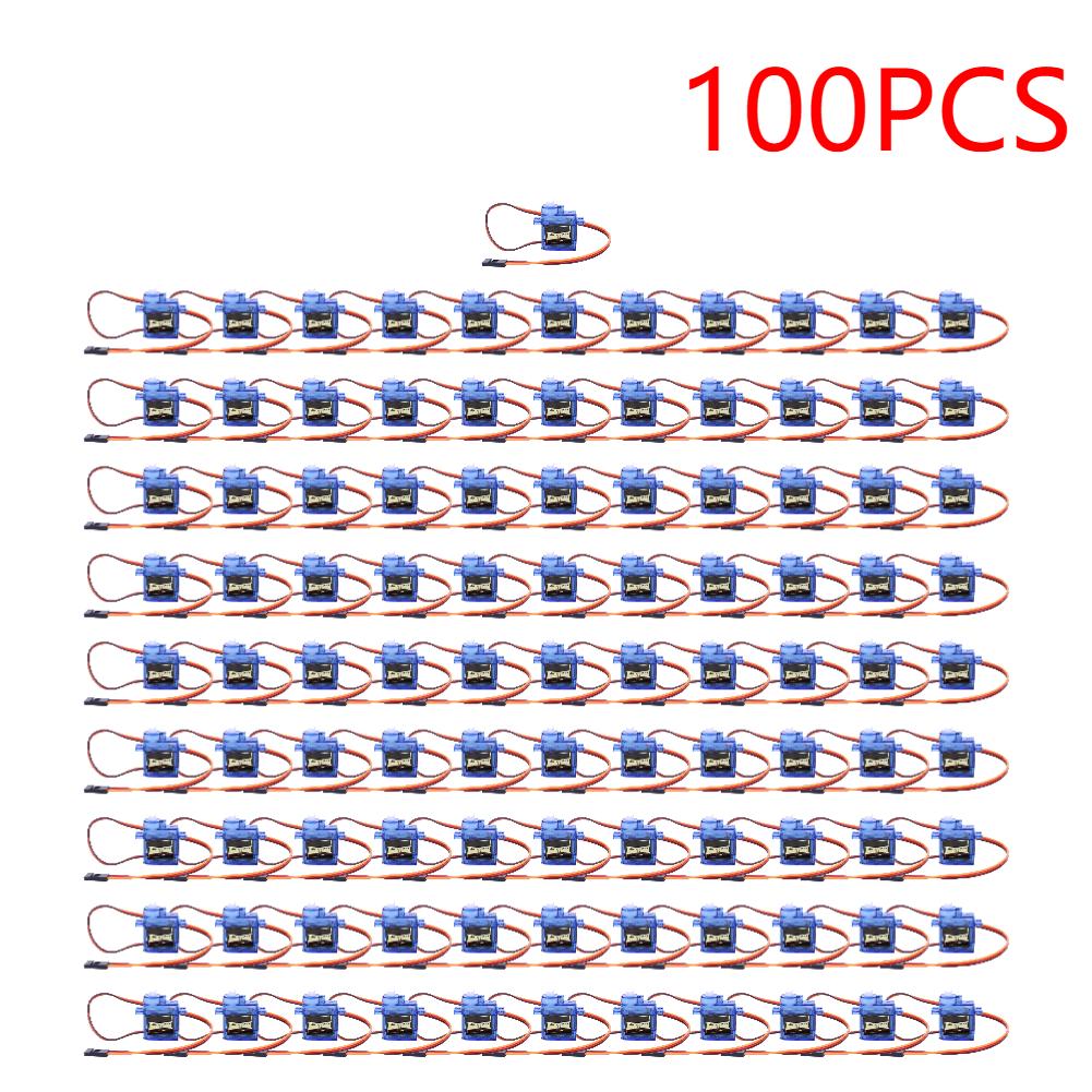 1-100pcs SG90 Servo Motor Micro 9G 180/360 Degree Mount SG90 Kit Without Metal Gear Pro RC Car Toy Airplane Arduino DIY