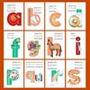 Early Learning Flash Cards Letter  Montessori Alphabet Cards Toddler Learning Activities