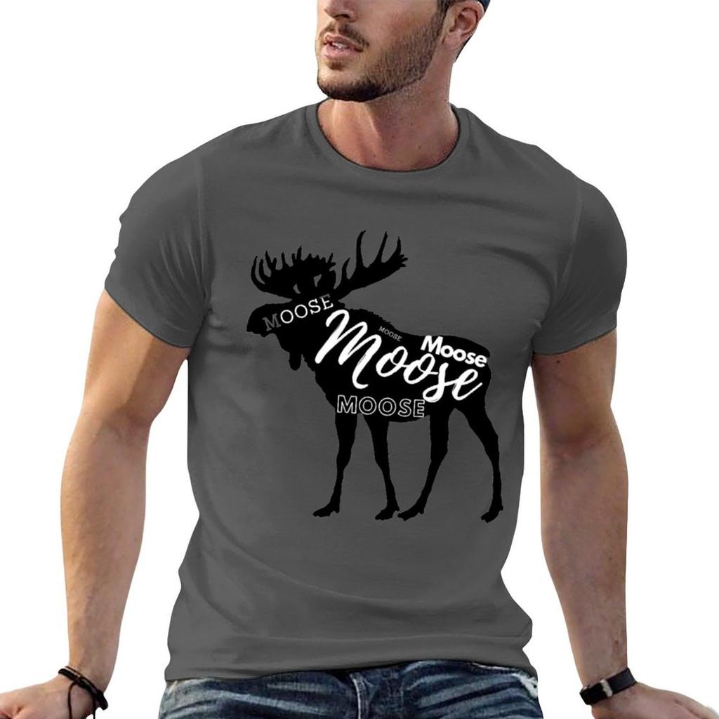 Moose Moose Moose Moose Tshirt Unisex T Shirt Luxury Graphic T Shirts For Unisex Unisex T Shirt Designer Tshirt