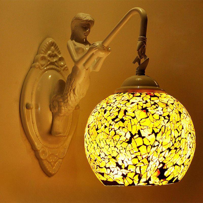 Настенный светильник в стиле ретро, ​​винтажный декор, настенные светильники для гостиной, комнатные бра, декоративное освещение