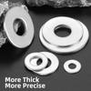 2/50X A2-70 304 Stainless Steel Flat Washers M2.5-M16 Large Size Oversize Big Wider Plain Gasket Flat Washer