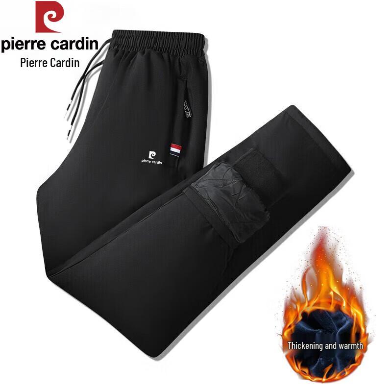 Pierre Cardin Men's Autumn/Winter Thermal Straight Casual Pants