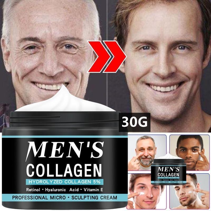 Мужской крем для лица против морщин, укрепляющий, сужающий поры, отбеливающий дневной крем с гиалуроновой кислотой, увлажняющий мужской крем для лица, контроль жирности, мужской лифтинг, уход за кожей