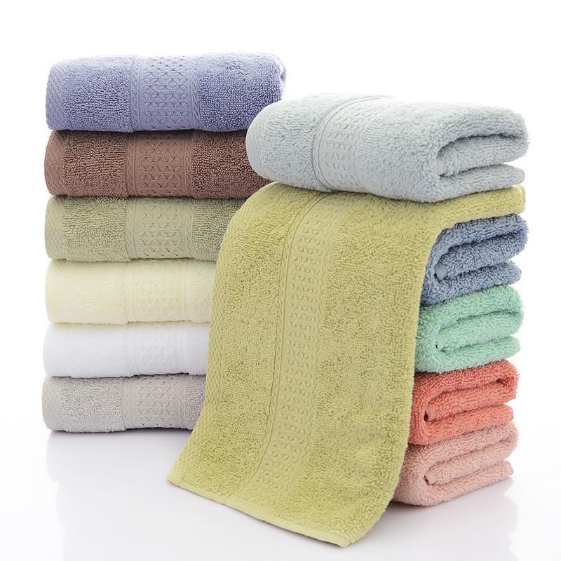 Утолщенное 100% хлопковое полотенце для лица, впитывающее чистое мытье рук, волосы, душ, полотенце из микрофибры, ванная комната, семейный отель