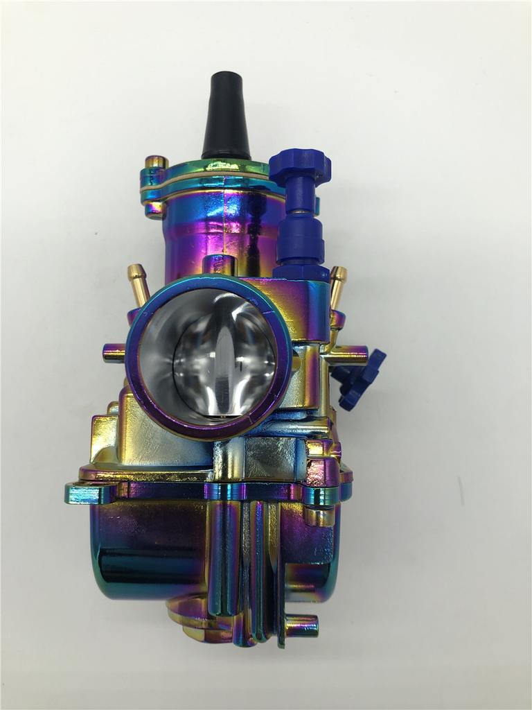 For Carburetor 28Mm Electroplating Model + Accessories