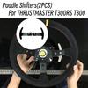 Лепестки переключения передач для THRUSTMASTER T300RS T300 Руль Подходят для 14-дюймового вогнутого рулевого колеса Детали Модификация Лепестки