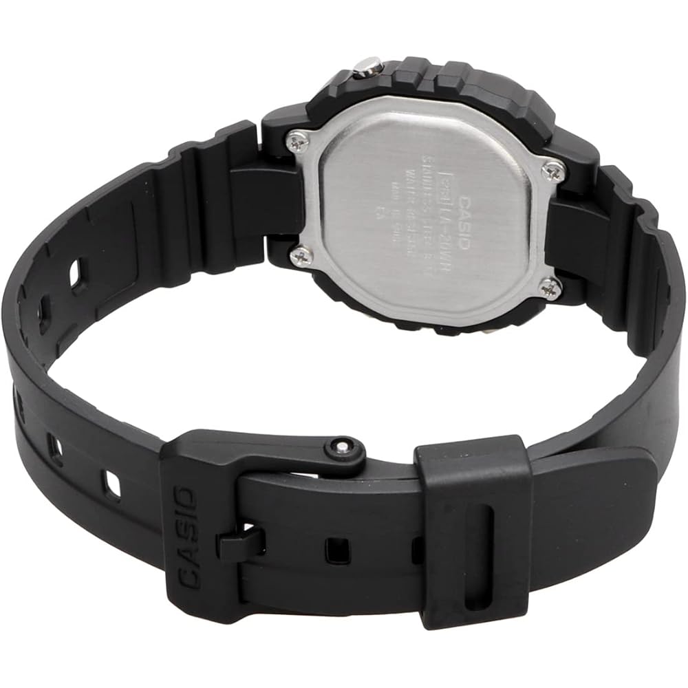 Casio LA-20WH-4A Digital Watch Black Pink for Women Girls Kids Fashion Style