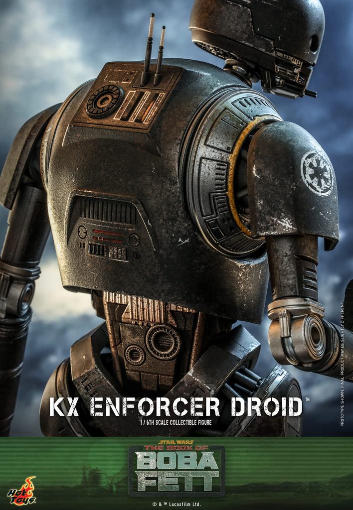 TV Masterpiece Boba Book of Boba Fett KX Enforcer Droid Scale Figure Black Fett/The 1/6