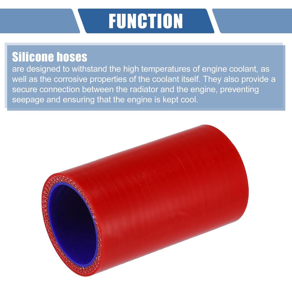 X AUTOHAUX Силиконовый шланг Силиконовая трубка с хомутом Интеркулер Турбо Впуск Патрубок радиатора