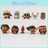 Moana Pvc Doll Collection Set With Large Eyes For Kids And Collectors