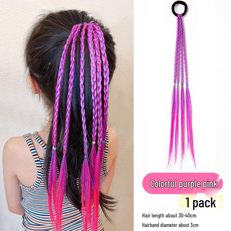 Очаровательный набор аксессуаров для волос в виде бабочек для девочек — включает в себя плетеные жгуты, резинки и повязки с бантами