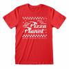 Toy Story Unisex Adult Pizza Planet T-Shirt