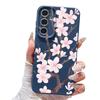 Чехол в стиле ручной росписи «Сакура» для Samsung Galaxy A57 A37 A17 A56 A36 A26 A16 A55 A35 A25 A15 A54 5G S21 FE S22 S23 S24 Plus S25 Edge S26 Ultra