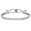 Light Luxury Inlaid Zircon Bracelet Women Adjustable Crystal Bracelet