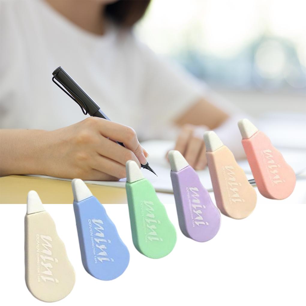 6 шт. корректирующие ленты школьные студенческие корректирующие ленты портативные учебные канцелярские товары