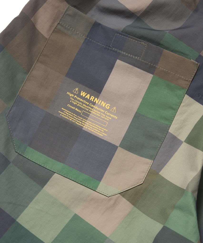 STIGMA Square Camouflage Short Pants Green