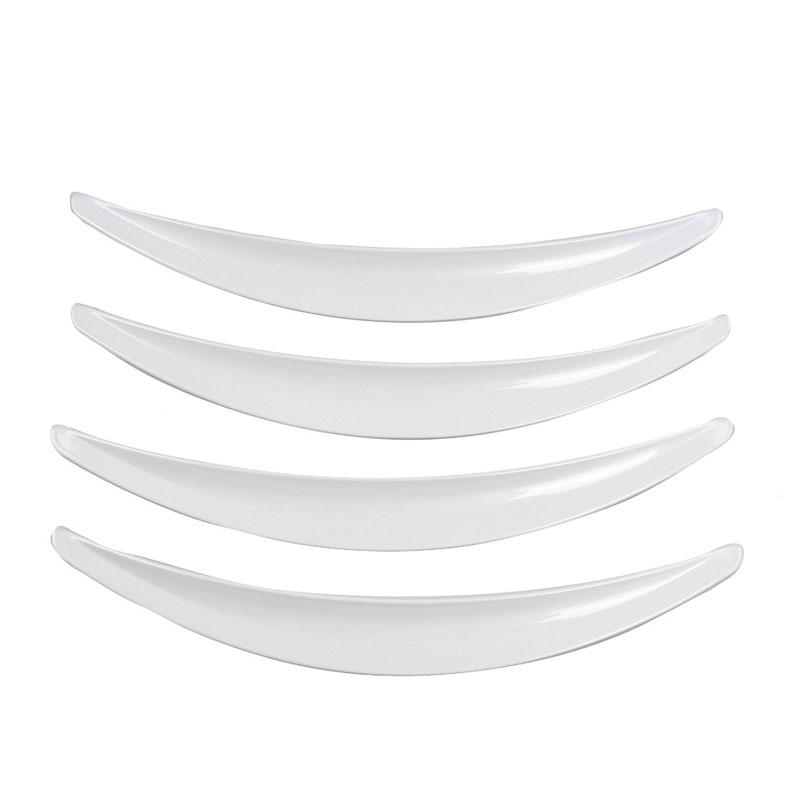 4 шт./компл. колеса автомобиля, отделка арки для бровей, боковое крыло, расклешенная полоса для Tesla Model 3, невидимое крыло, листовая пластина автомобиля