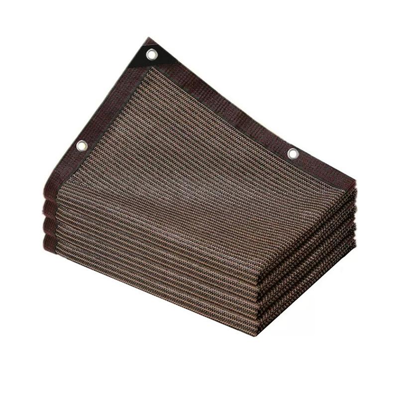 Утолщенная сетка для затенения Открытый двор Балкон Терраса Солнцезащитный экран Тент для бассейна Кемпинговая затеняющая ткань Пергола