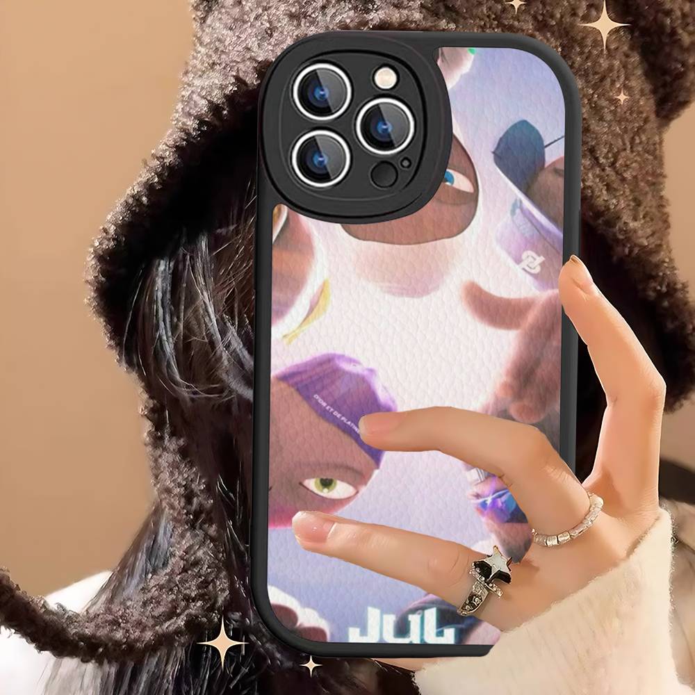 Чехол для телефона Rapper JuL C'est Pas Des Lol для iPhone 11 12 13 14 15 16 Pro Max Plus Кожаная обложка