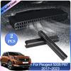 Для Peugeot 5008 P87 GT Line 2017~2024 Крышки воздухозаборников Кондиционер Вентиляция Под Задним Сиденьем Вентиляционная Решетка Аксессуары Для Интерьера