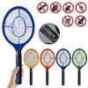 Electric Fly Insect Bug Zapper Bat Handheld Insect Fly Swatter Racket Portable Mosquitos Killer Pest Control for Bedroom Insects
