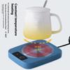 1pc Thermostatic Heated Coaster USB Home Cup Mug Heating Mat Mat Temperature Intelligent . Insu L9E4