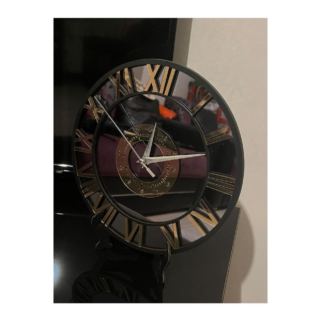 Round Wall Clock, Table Clock