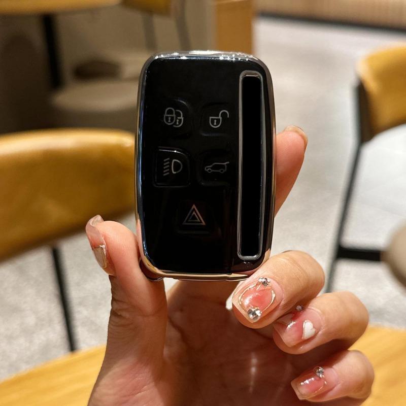 Чехол для дистанционного ключа из ТПУ для Land Rover Range Rover Sport Evoque Freelander Velar Discovery 4 Jaguar XE XJ XF, гитара