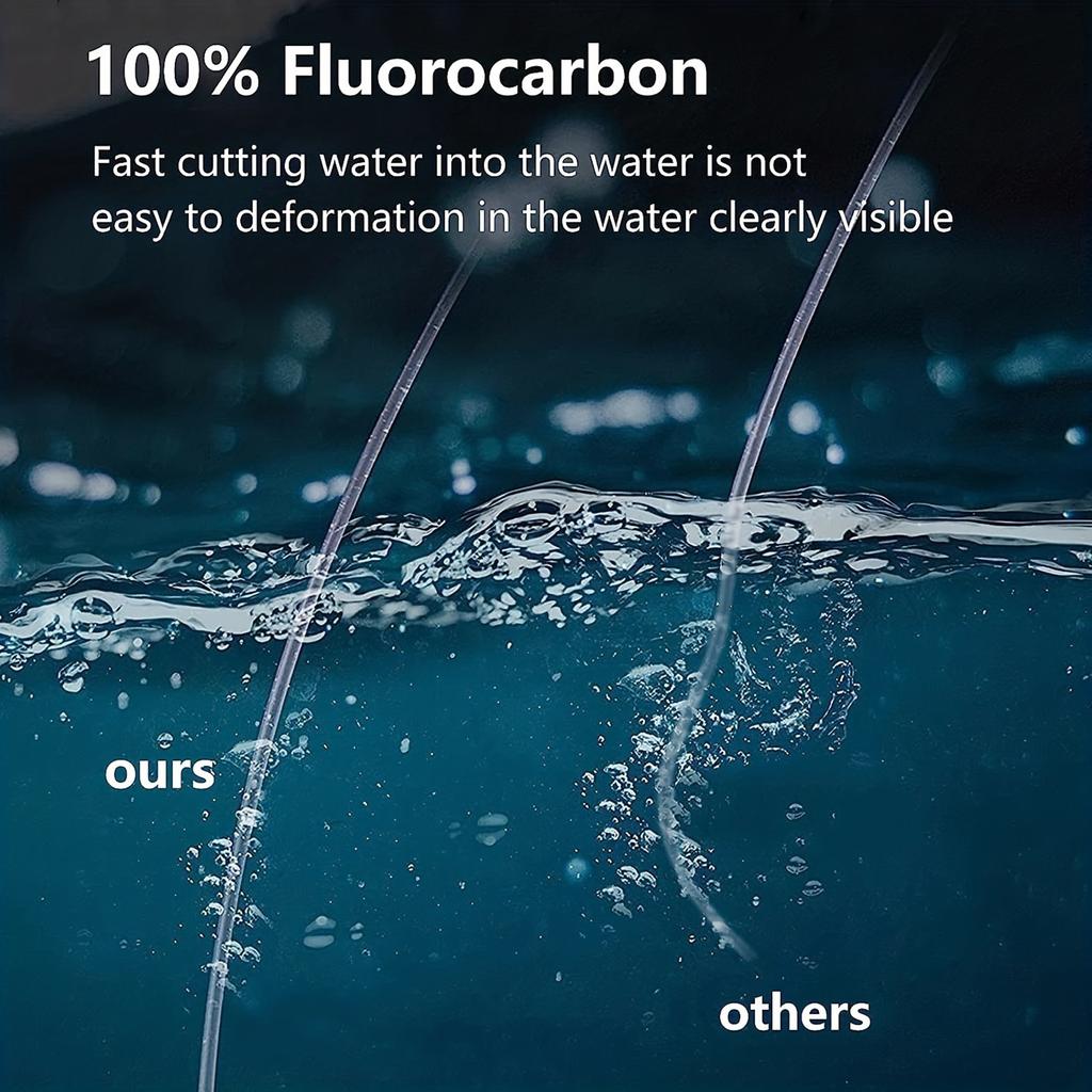 Набор флюорокарбоновых поводков для морской и пресноводной рыбалки. Поводковая леска с вертлюжком и застежкой. Флюорокарбоновые рыболовные поводки