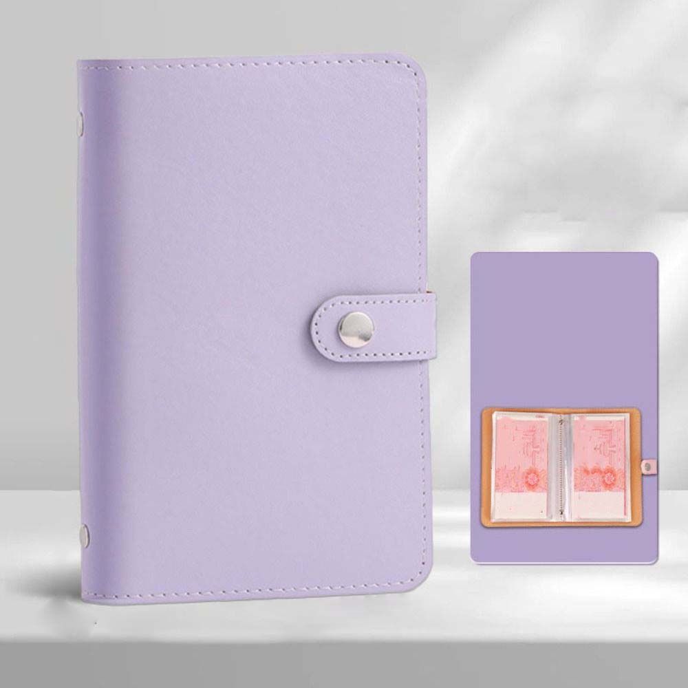 50 листов Бюджетный Папка-регистратор из искусственной кожи Планировщик-органайзер Экономия денег Папка-регистратор Канцелярские принадлежности для офиса