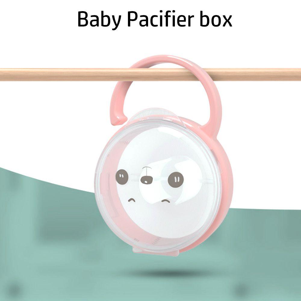 Outdoor Travel Portable Infant Supplies Soother Container Nipple Storage Case Baby Pacifier Box