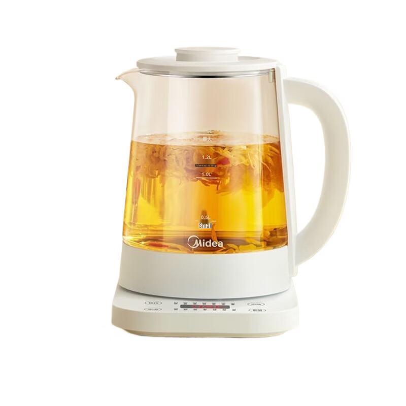 Midea 1.5L Smart Glass Health Kettle CN plug (adapter included)