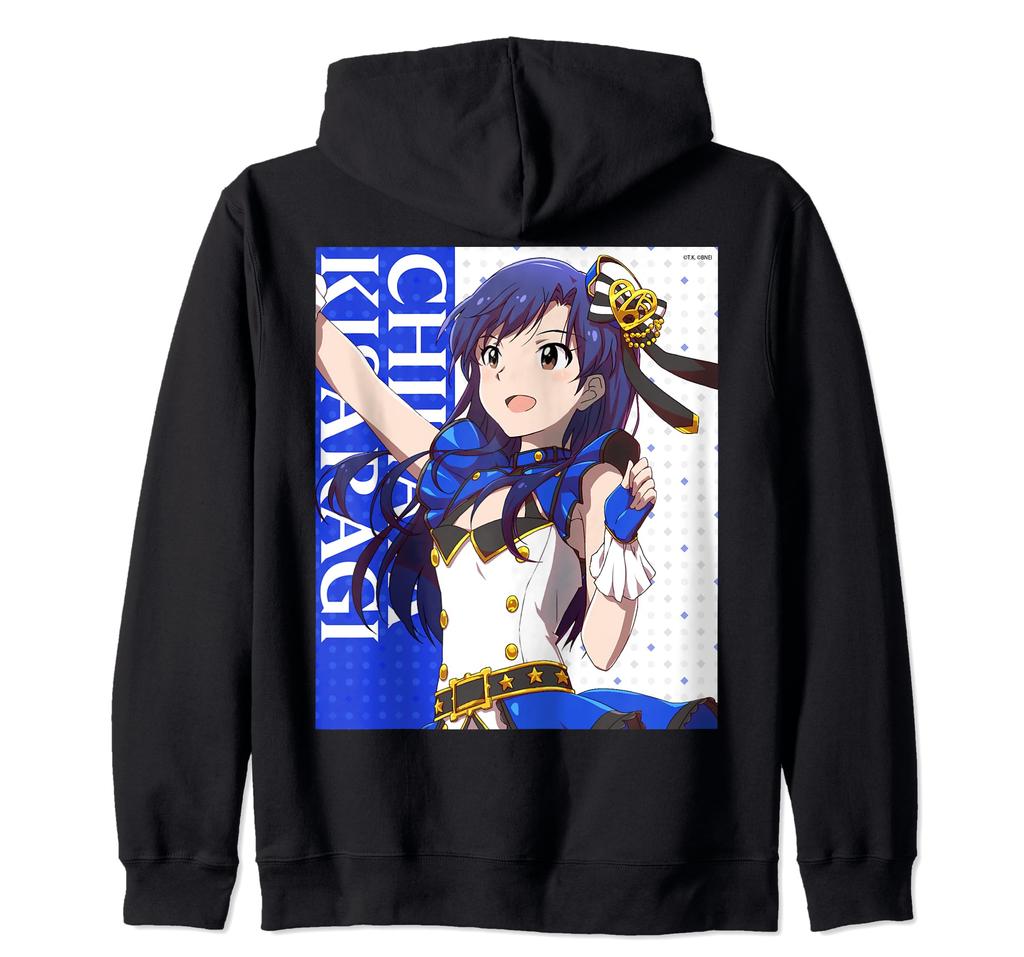 THE iDOLM@STER Stellar Stage Chihaya Kisaragi (Back Print) Zip Hoodie