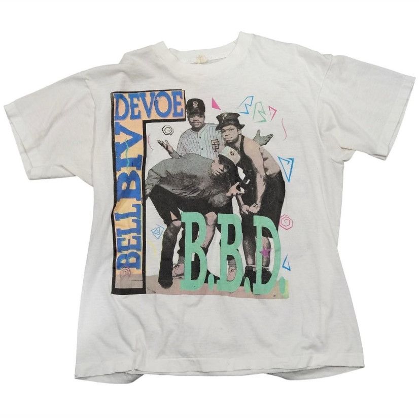 Unisex shirt Cotton Oversize Large Size VINTAGE BELL BIV DEVOE BBD RNB Unisex Cotton TShirt All Size BS554