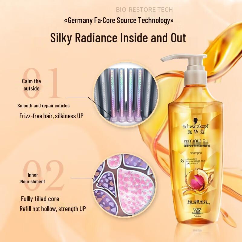 Шампунь Schwarzkopf Gold Pure Rich Oil