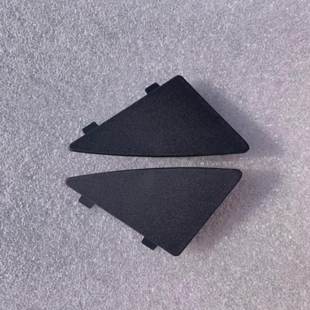 2x For Mazda 3 Axela 2014 2015 2016 BHN1-50-101 BHN1-50-102 Car Front Bumper Cover Cap Lower Grille Triangle Trim Tow Hook Caps