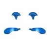 4 Pcs Back Paddles Replacement Rear Paddles for PS5 Dual Sense Edge Controller Rear Parts,Interchangeable Metal Rear for PS5 Dual Sense Controller