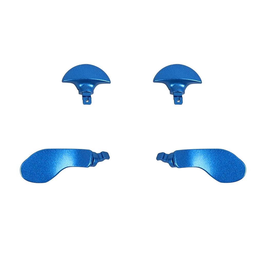 4 Pcs Back Paddles Replacement Rear Paddles for PS5 Dual Sense Edge Controller Rear Parts,Interchangeable Metal Rear for PS5 Dual Sense Controller
