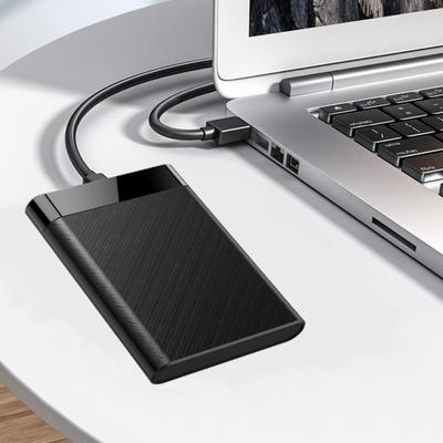 Корпус Бокс для жесткого диска 2,5-дюймовый Plug And Play Без инструментов Мобильный Жесткий Бокс Защитный Пластиковый