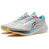 Li Ning MINE V2 Амортизирующие Скользкие Устойчивые к истиранию Низкие Беговые кроссовки Мужские Серый Синий ARST053-9