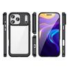 Etui case pokrowiec na iPhone 17 Pro Outer Space - czarne przezroczyste