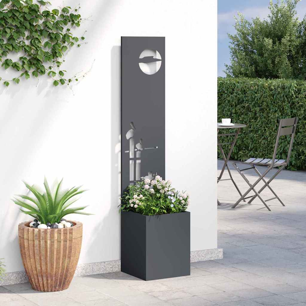 Garden Privacy Screen Canvas Anthracite 32 x 150 cm