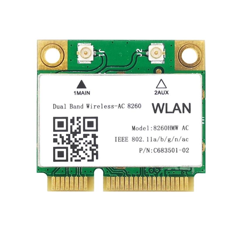 Wireless-AC 8260HMW PCI-e Wifi k карта 2.4g 5g WI-FI -совместимая4.2 867Mbps 8260 WIFI адаптер