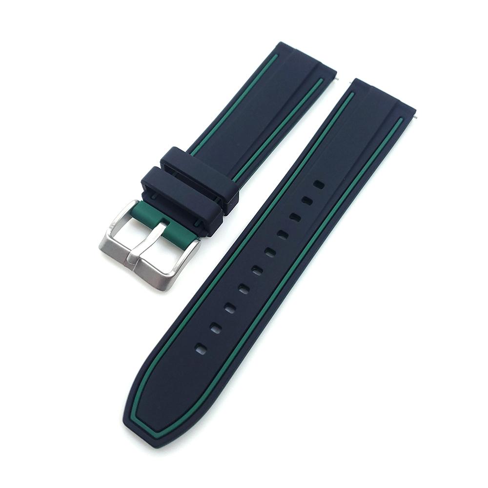 20mm 22mm 24mm Silicone Rubber Strap For Ticwatch Pro 5 Watch Band For Ticwatch Pro 3 Ultra GPS LTE/GTX/GTH 2/E3 Wristband