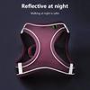 Удобный ошейник для чихуахуа, мопса, бульдога, нагрудный ремень, поводок для собаки, шлейка для питомца, светоотражающий