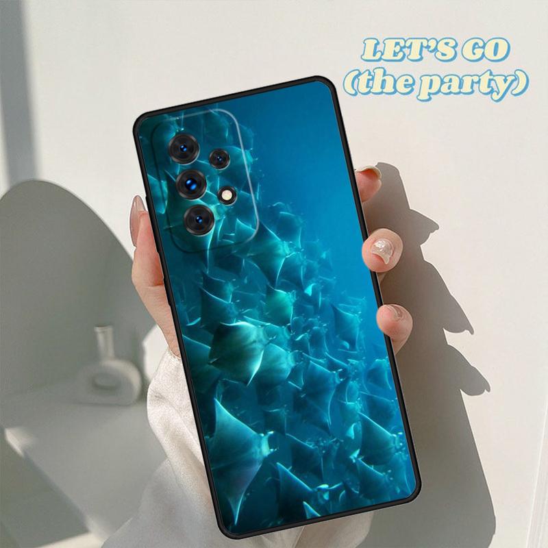 Чехол для телефона с изображением ската Для Samsung Galaxy A42 A31 A40 A51 A71 A32 A80 A91 A52 A72 A73 A20e A21S A50 A70 A11 A12 Чехол