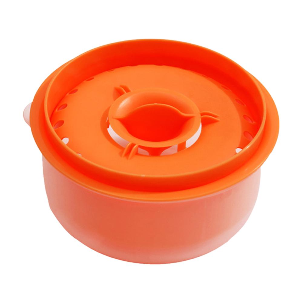 Разделитель желтка и белка яйца Кухонные гаджеты Сепаратор яиц на присоске Прозрачный Большая емкость Сливное отверстие Портативные кухонные аксессуары