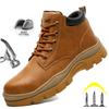 Мужская рабочая защитная обувь, устойчивая к проколам, рабочие кроссовки, мужская удобная рабочая обувь, мужские ботинки со стальным носком, ударопрочные защитные ботинки