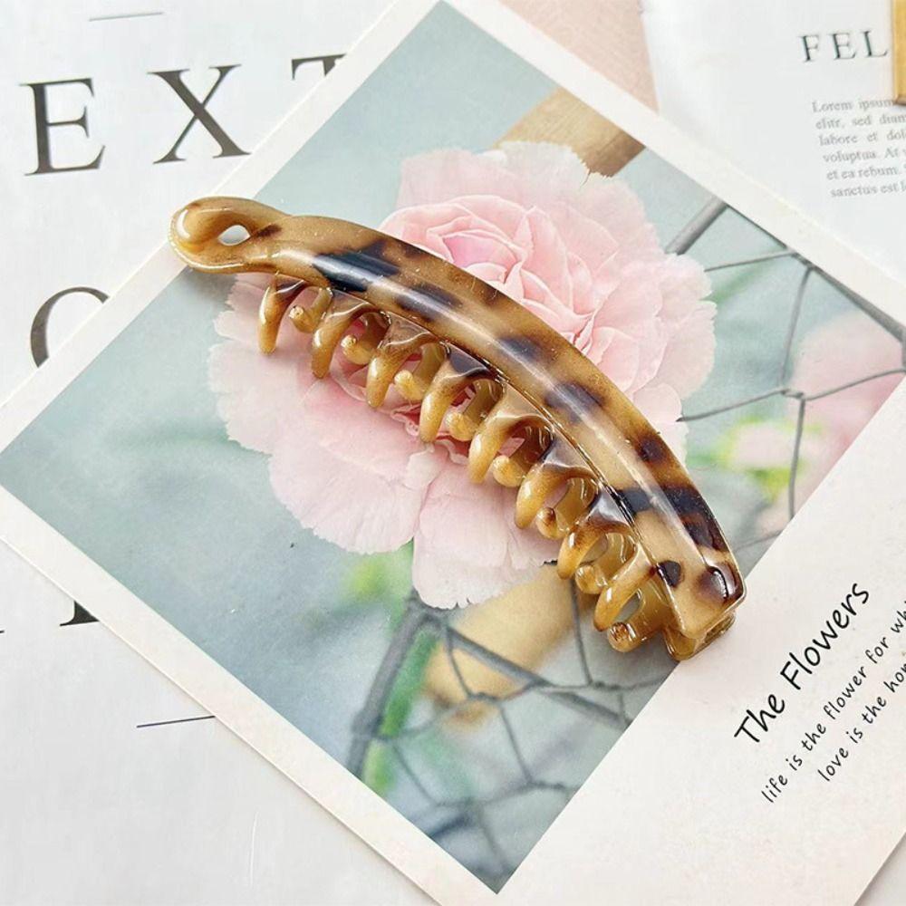 Держатель для хвоста Банан Заколка для волос Шпильки Модные заколки для хвоста Заколки для волос Женские